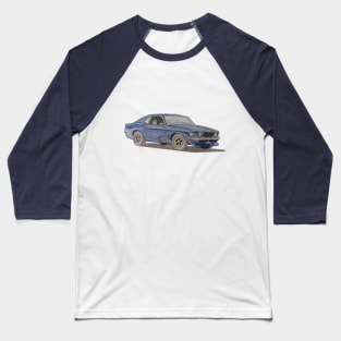 Muscle car Baseball T-Shirt